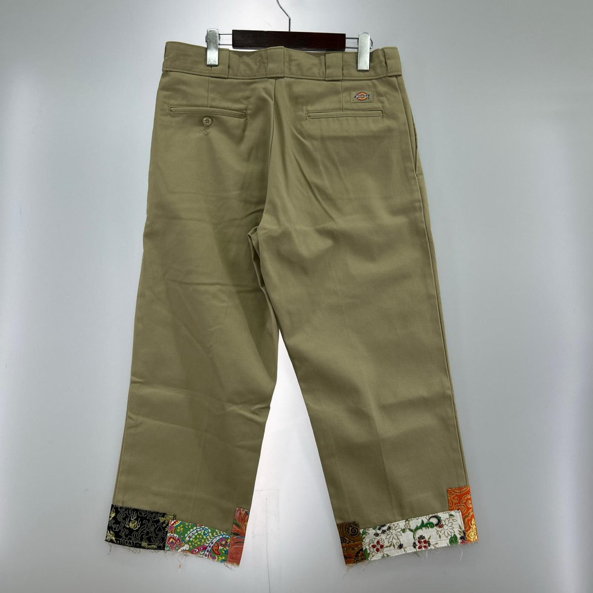 パンツ ×Dickies 22SS 裾パッチワークワークパンツ AD2021 W33 S ベージュ