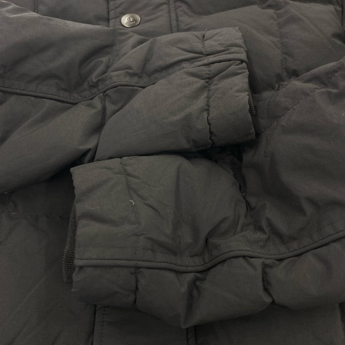 ダウンジャケット 西川ダウン BLK S S ブラック