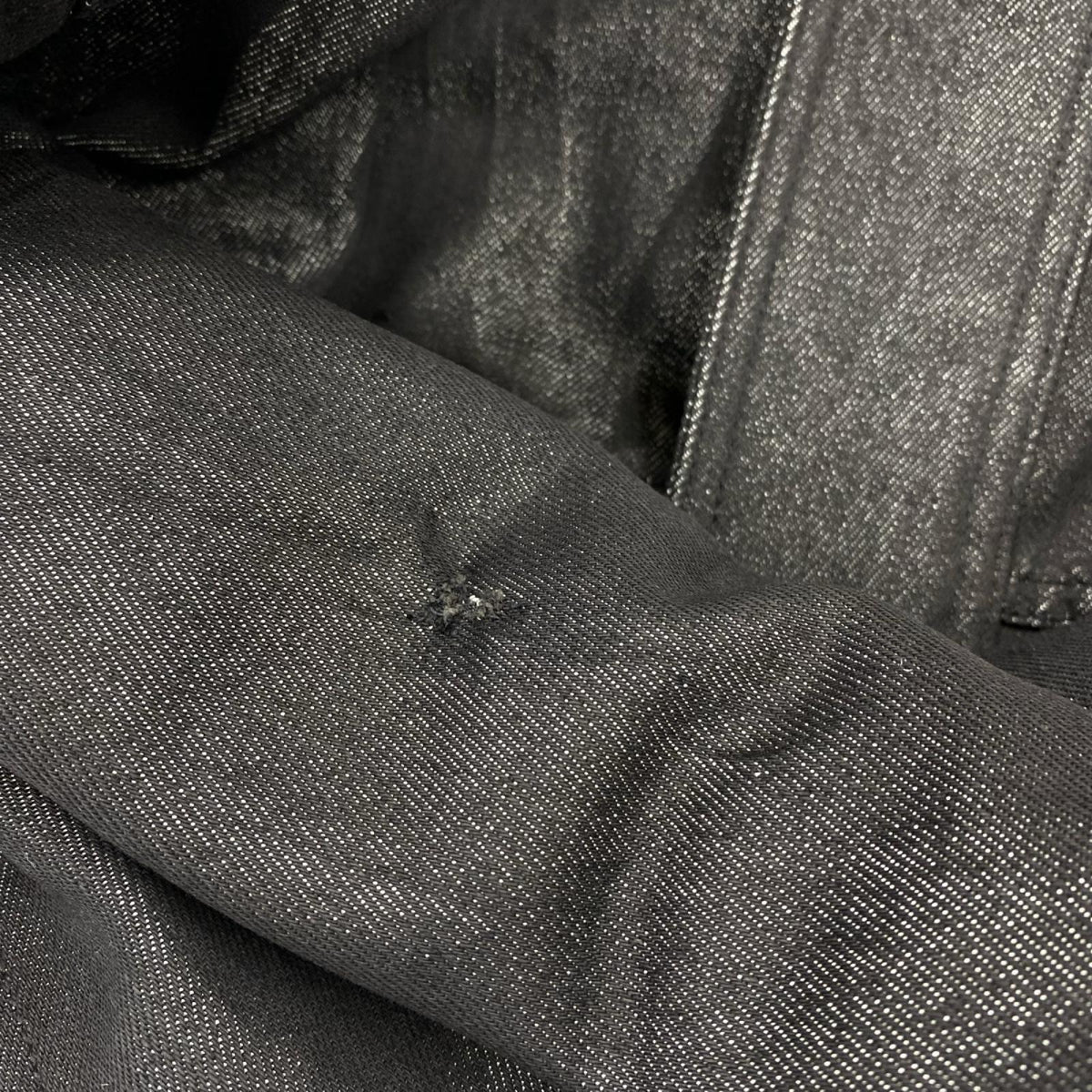 ブルゾン ROCA WEAR キルティング ファー付き 黒 (XXL) ブラック