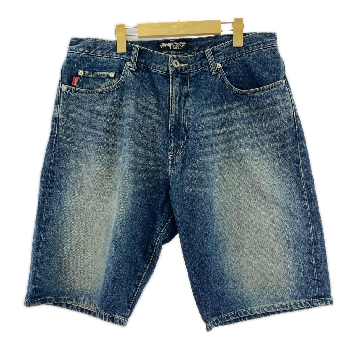 ショートパンツ ROUGH RUGGED デニムショーツ 青 (34) 34 ブルー