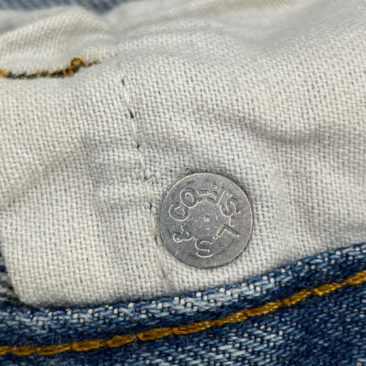 ショートパンツ 501 66後期 カットオフデニムショーツ (W29程度) ブルー