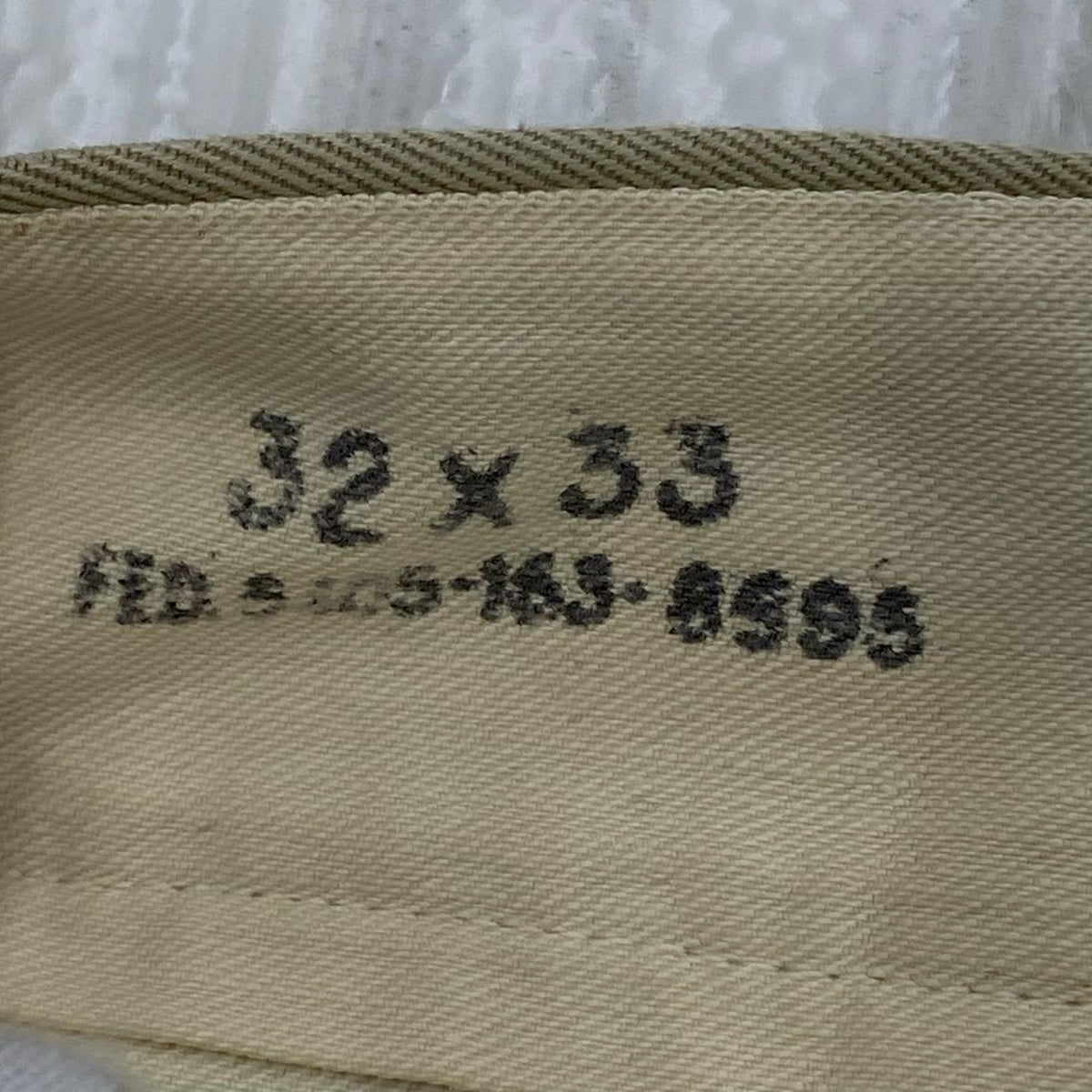 パンツ ~50s U.SARMY チノ (W32L33表記) 32 ベージュ
