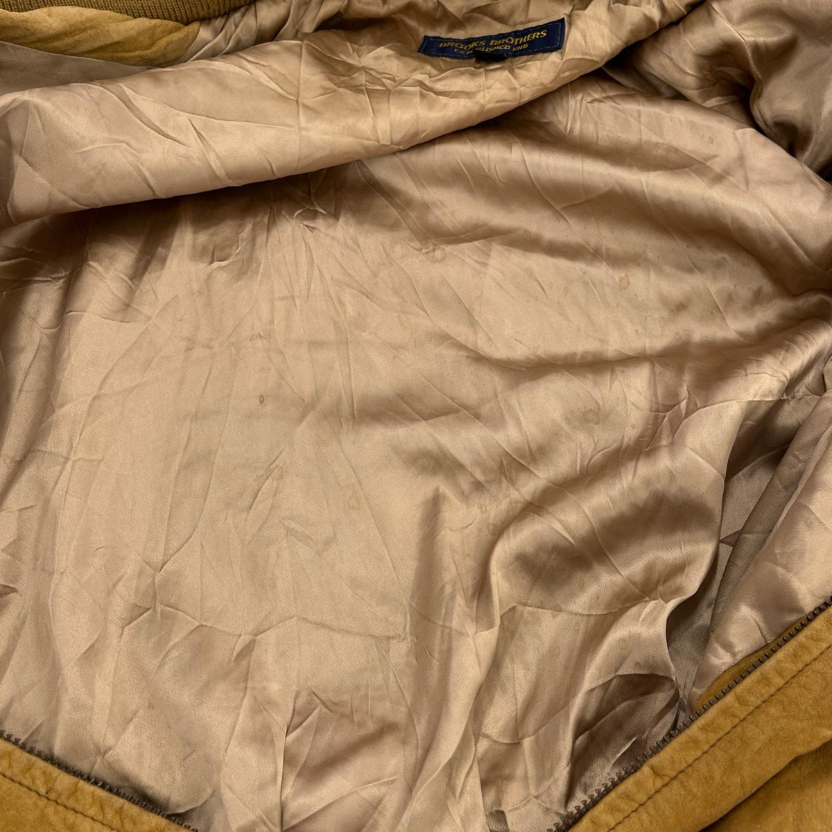 レザージャケット 80s BROOKS BROTHERS スウェードレザージャケット 42