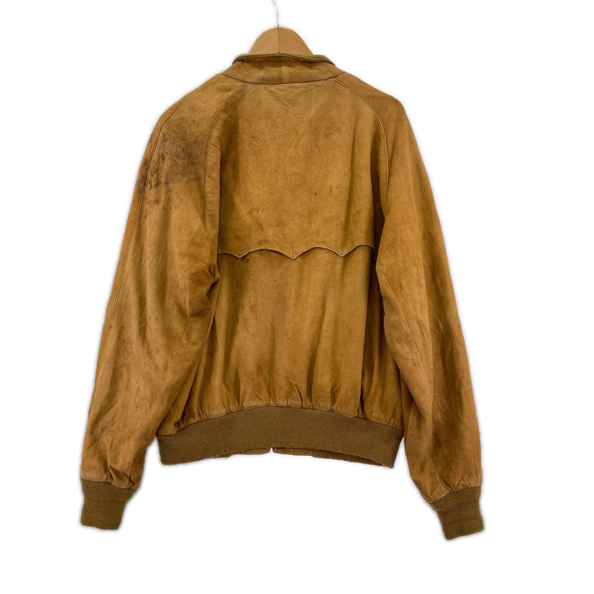 レザージャケット 80s BROOKS BROTHERS スウェードレザージャケット 42