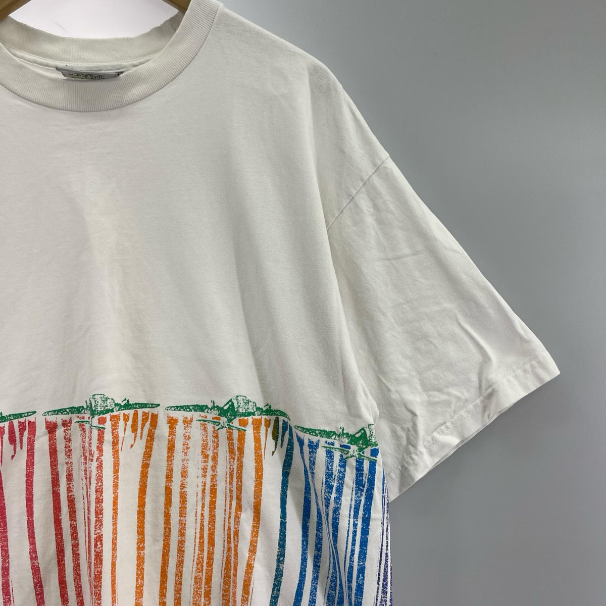 半袖Tシャツ ×JIMMY'Z 飛行機プリント 白 (-) ホワイト