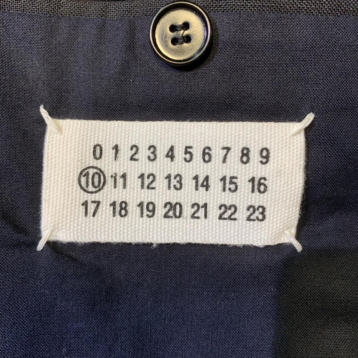 ジャケット 14SS ヴァージンウール ノーカラージャケット