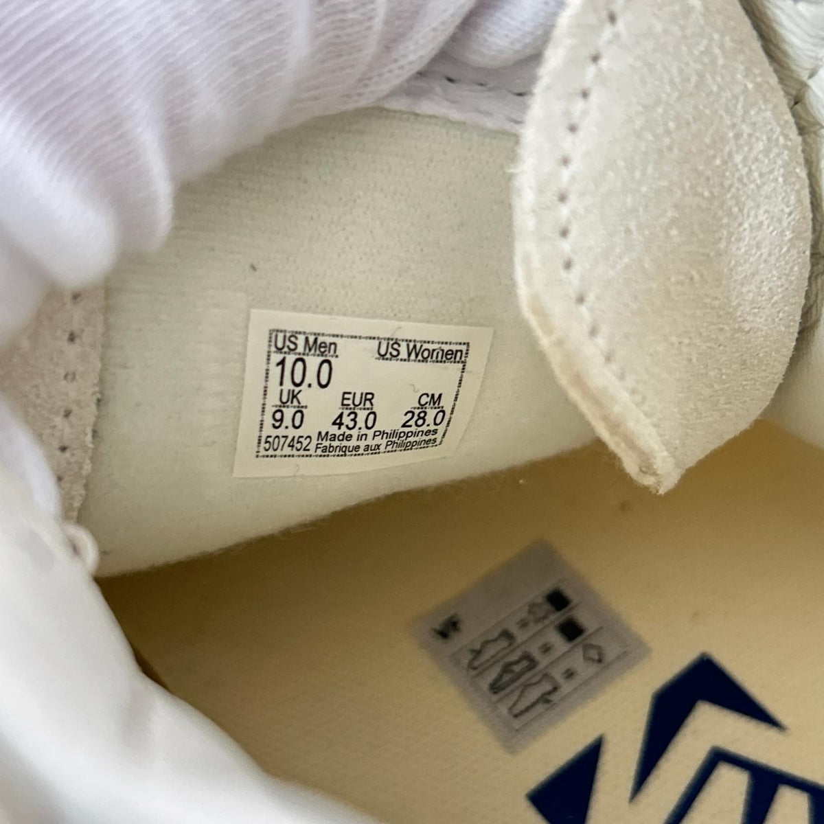 スニーカー SK8-Hi Reissue 38 28cm (US10 UK9 1/2 EU46) ホワイト