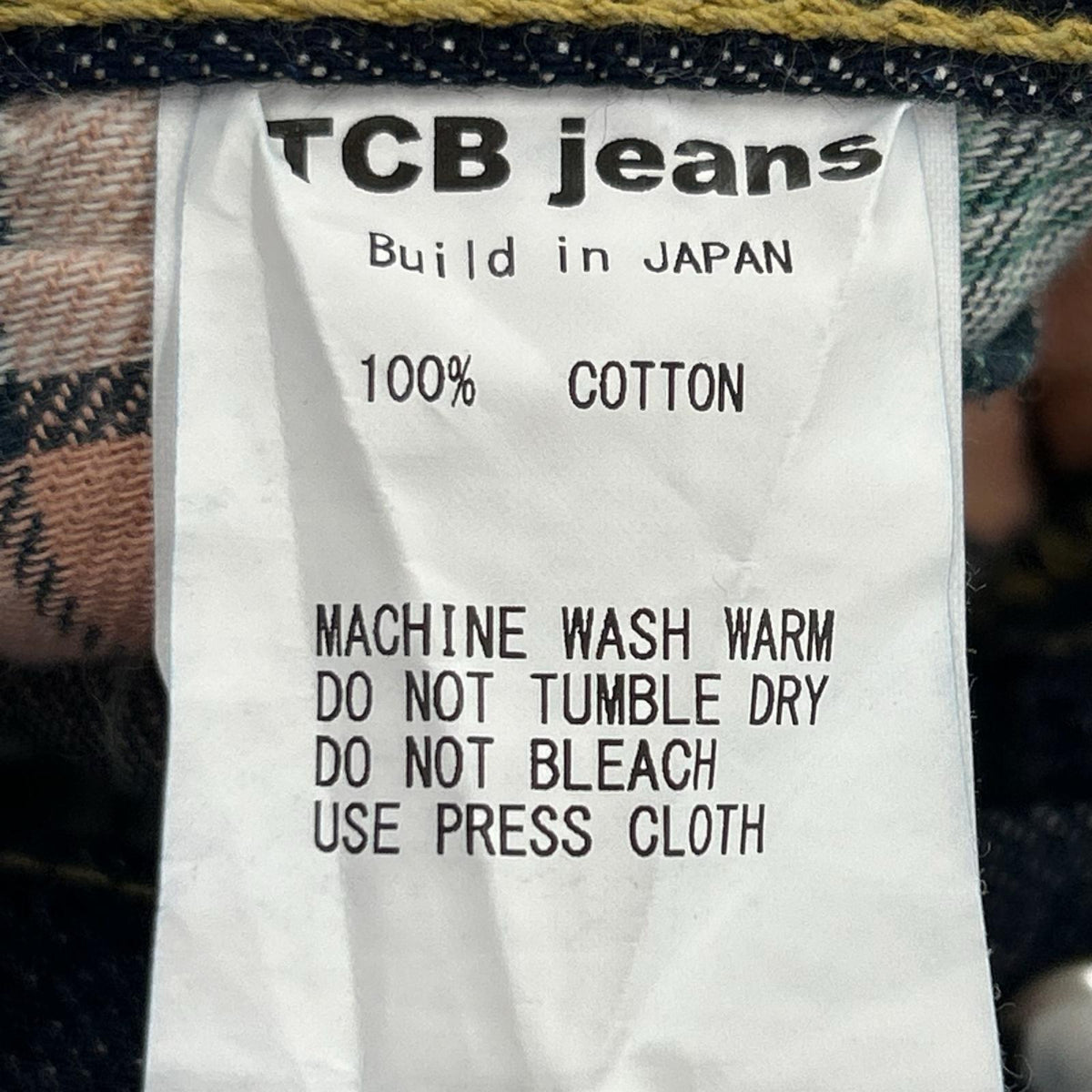 デニムパンツ TCB JEANS late40's (34)
