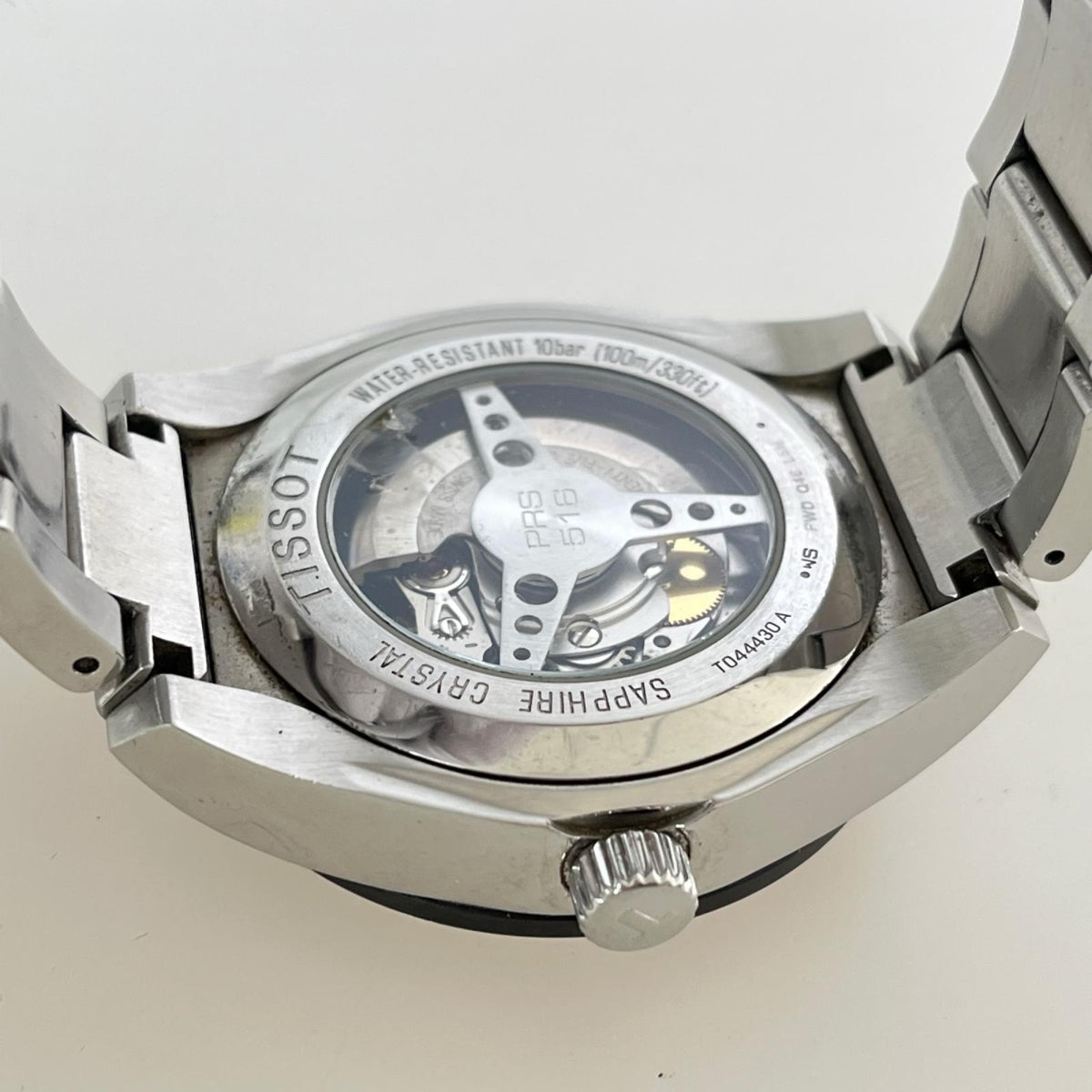 腕時計 TISSOT T044430A 自動巻き 腕時計 シルバー