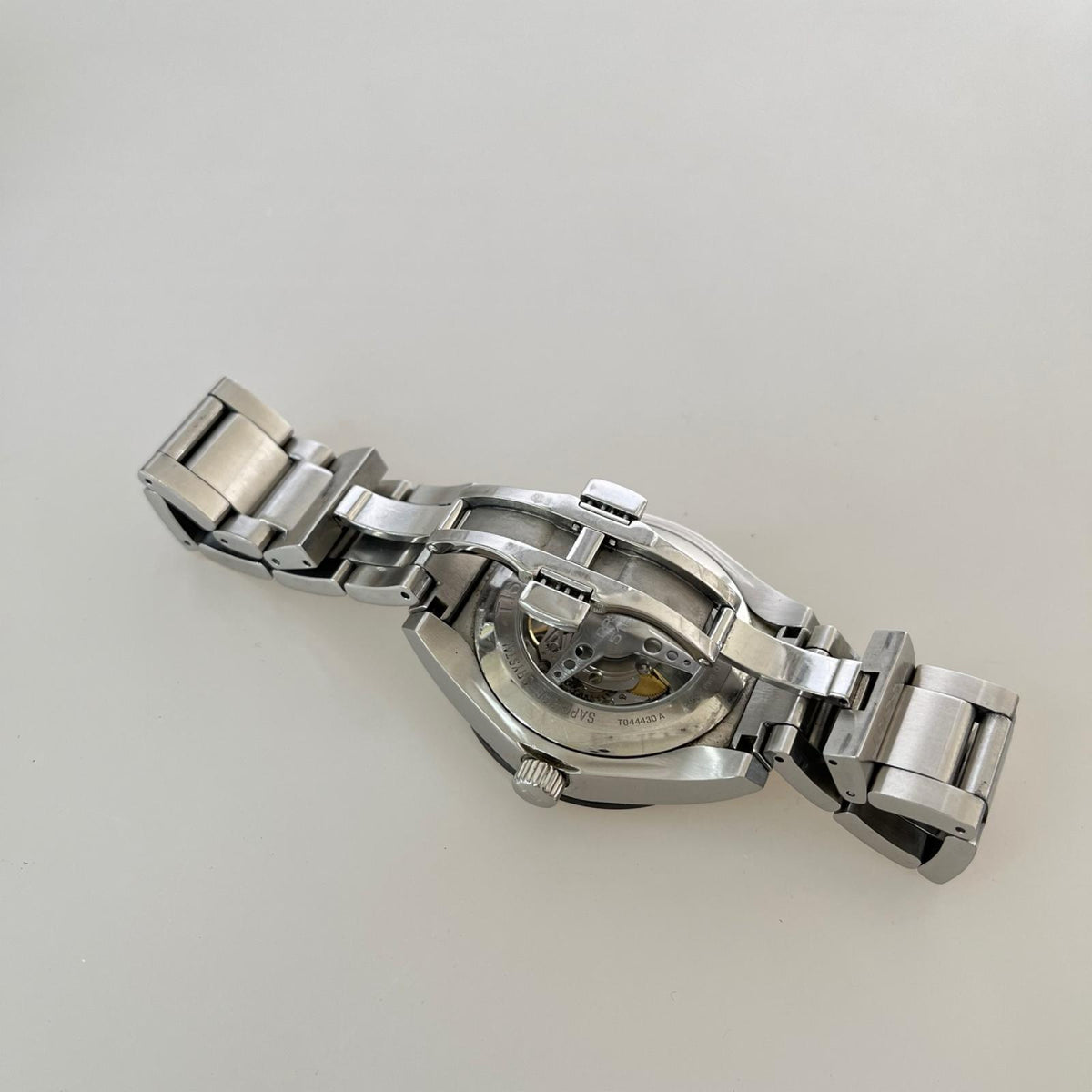 腕時計 TISSOT T044430A 自動巻き 腕時計 シルバー