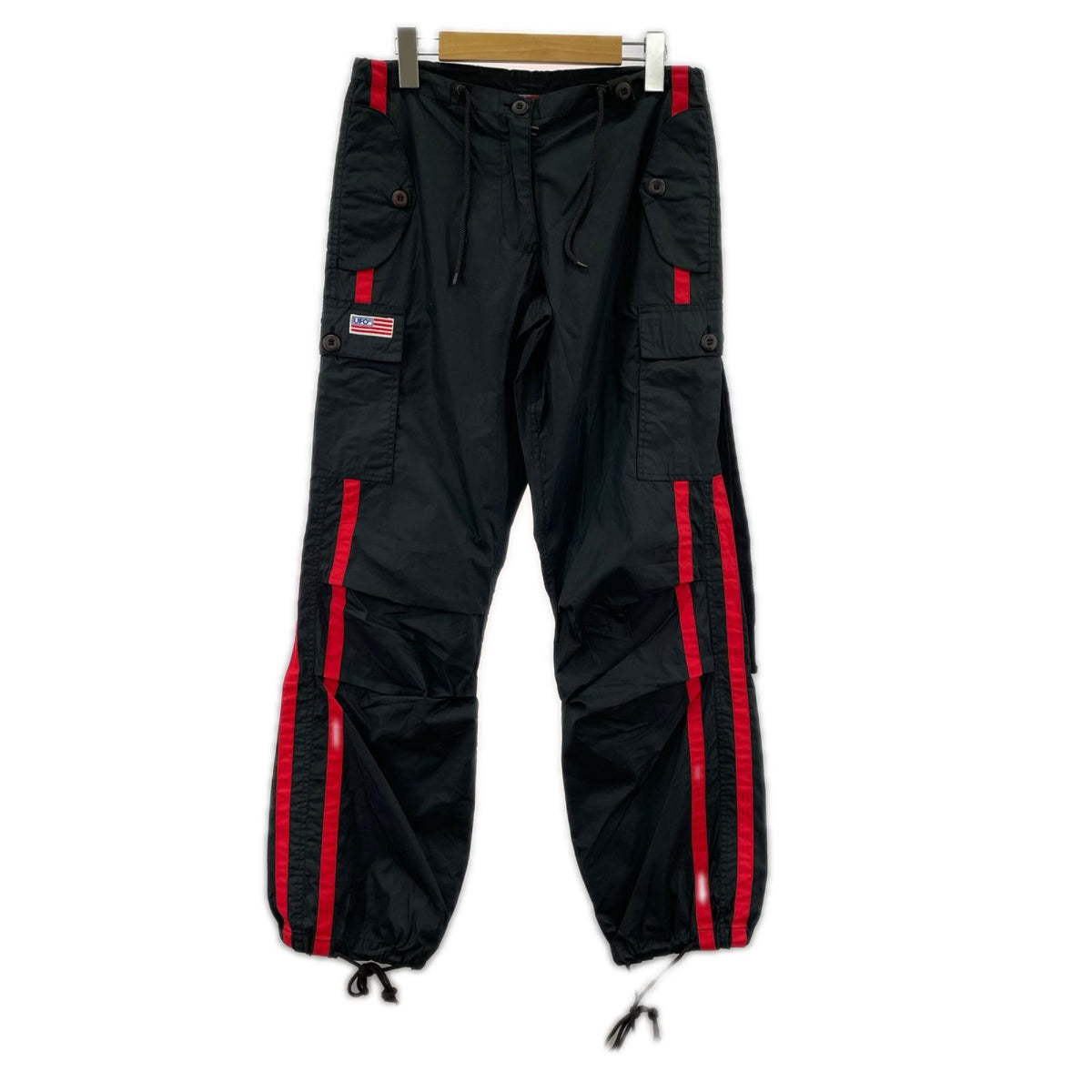パンツ 90-00s UFO JEAMS 44615 カーゴパンツ BLK XS ブラック