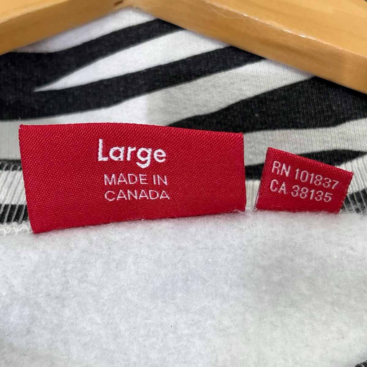 スウェット 22AW Box Logo Crewneck Zebra L マルチカラー