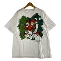 半袖Tシャツ 90S シンガポールタイガー 白 (XL) ホワイト