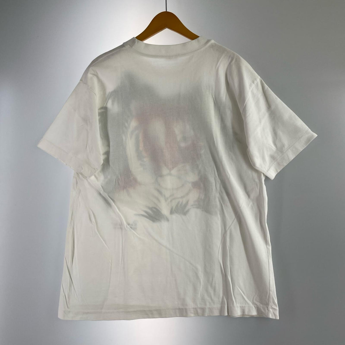 半袖Tシャツ 90S シンガポールタイガー 白 (XL) ホワイト