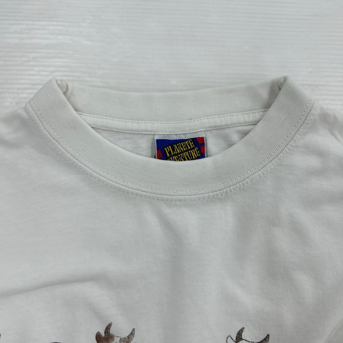 半袖Tシャツ 90S 牛オールスター 白 (M) M ホワイト