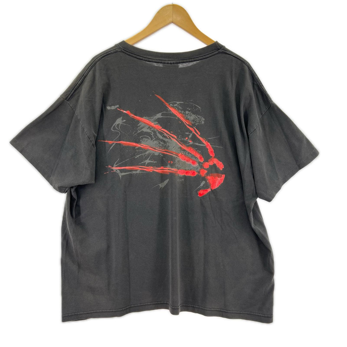 半袖Tシャツ 90S USA製 Nightmare on Elm Street 黒 (XL) ブラック