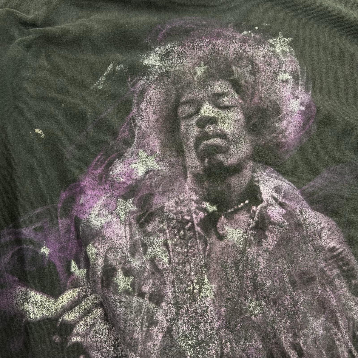 半袖Tシャツ 00S ジミ・ヘンドリックス PURPLE HAZE 黒 (2XL) ブラック