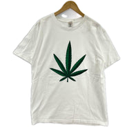 半袖Tシャツ 90S ガンジャTee 白 (L) L ホワイト
