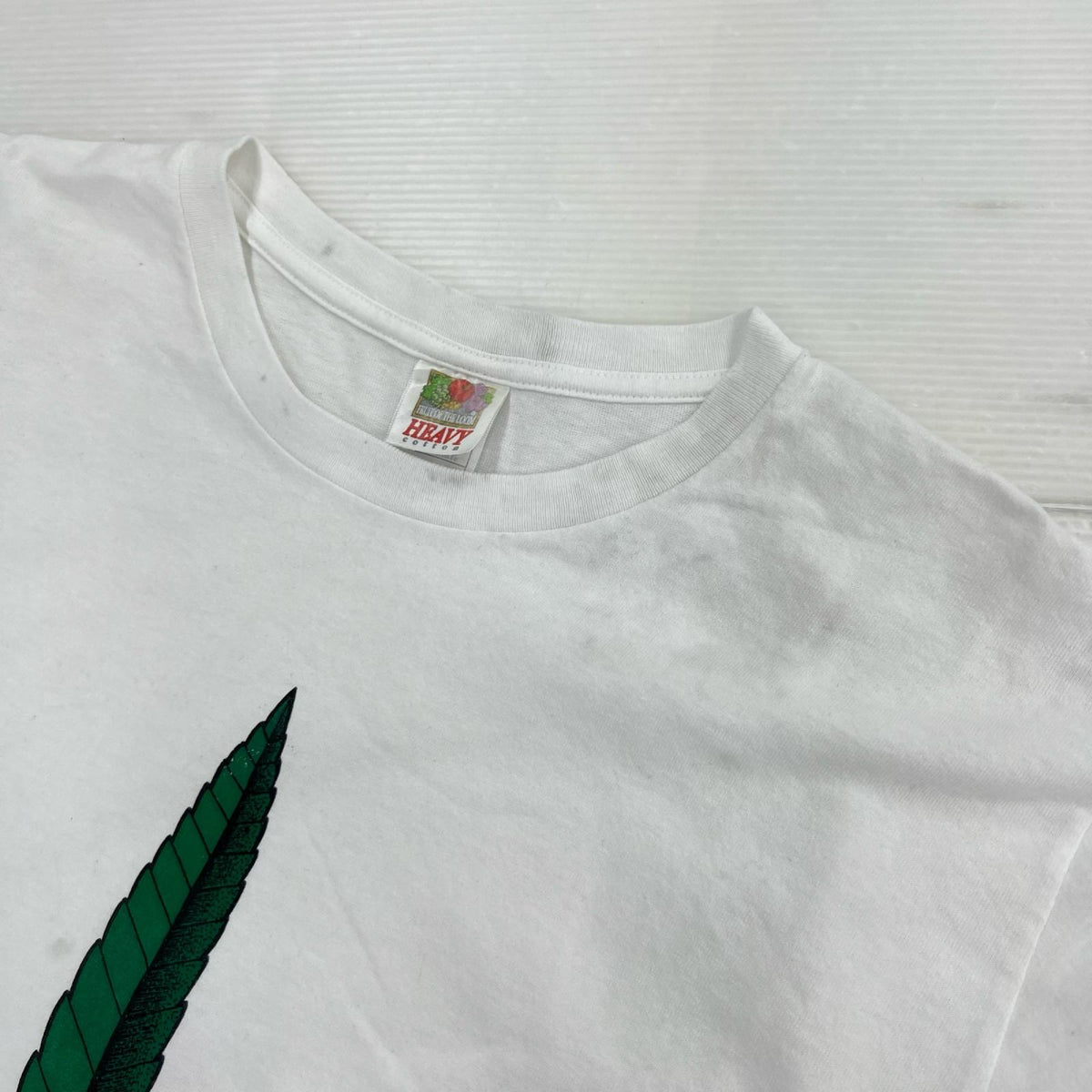 半袖Tシャツ 90S ガンジャTee 白 (L) L ホワイト