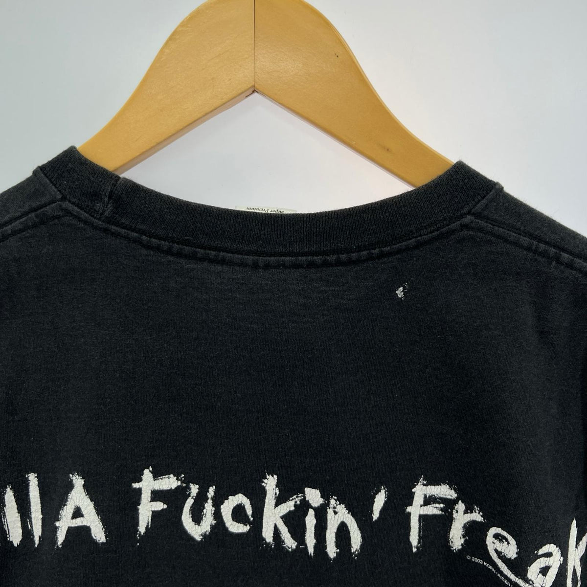 半袖Tシャツ 00S KORN STILL A FUCKIN'FREAK 黒 (XL) ブラック