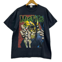 半袖Tシャツ 00S Misfits Pushead フルーツタグ ユーロ 黒 (M) M ブラック
