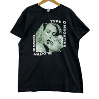 半袖Tシャツ 10S Type O Negative Bloody Kisses 黒 ブラック
