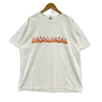 半袖Tシャツ 00S フレイム 白 (XL) ホワイト