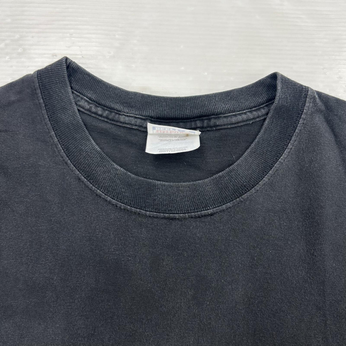 半袖Tシャツ 00s I WANT TO GO Hanesタグ 黒 (L) L ブラック
