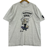 半袖Tシャツ 90S アインシュタイン E=mc2 グレー (-) グレー