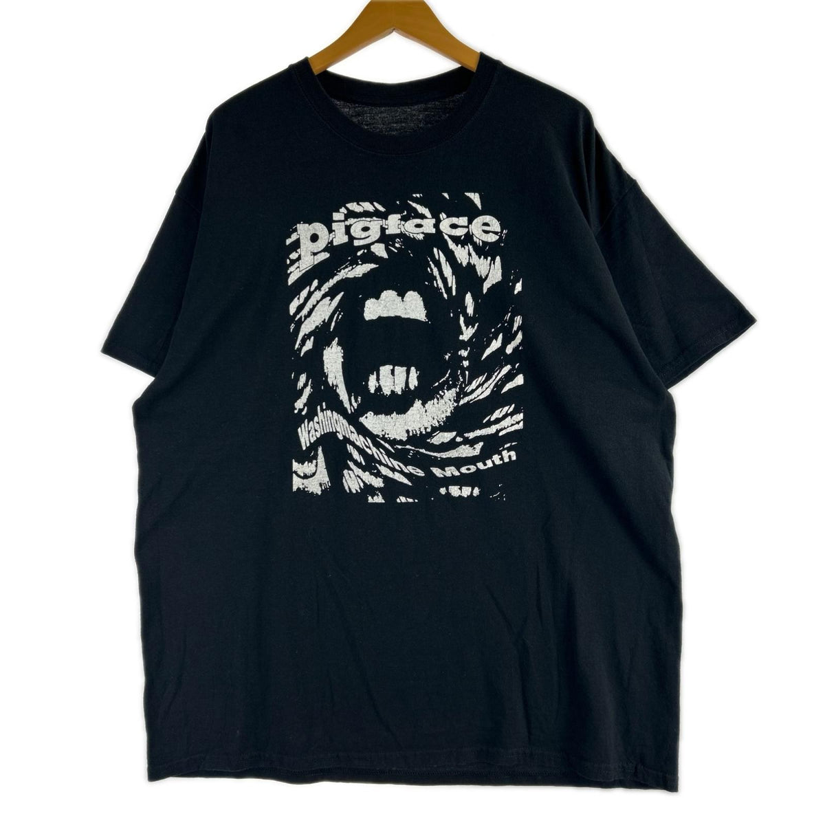 半袖Tシャツ 00s~ Pigface 黒 ブラック