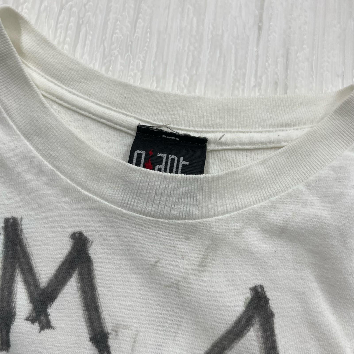 半袖Tシャツ 90S TOOL GIANTタグ バンドTee 白 (M) M ホワイト