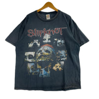 半袖Tシャツ 00S Slipknot メンバーグラフィック 黒 (XL) ブラック