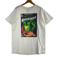 半袖Tシャツ 00S WILLAM IRISH MARIHUANA 白 (L) L ホワイト