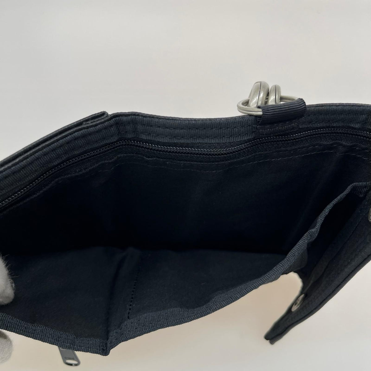 コンパクトウォレット FREE STYLE WALLET 三つ折り 財布 黒 707-07175 ブラック