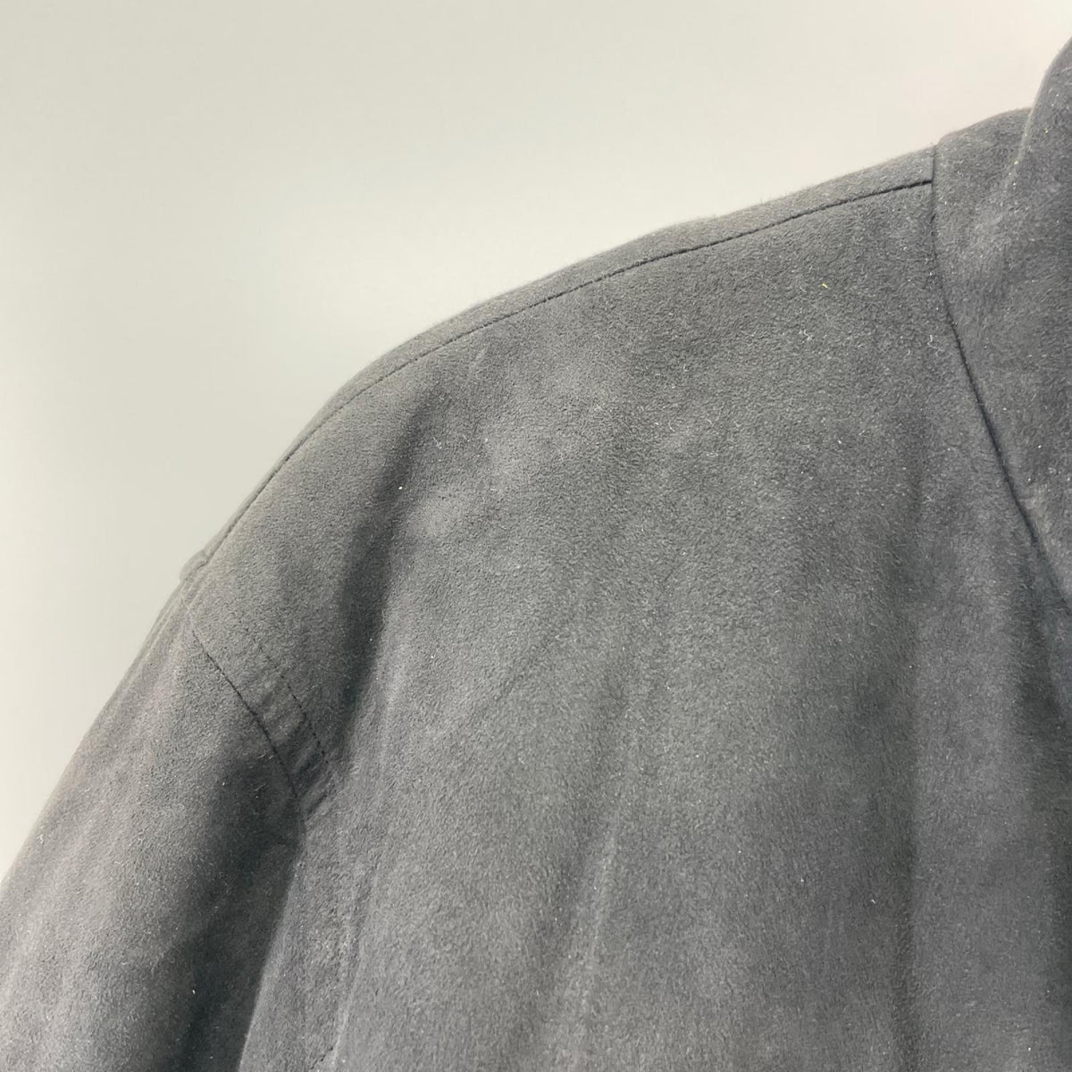 ブルゾン ライナー付き スウェードジャケット BLK L ブラック