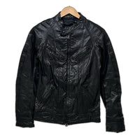 ライダースジャケット FUGA シープレザー シングルライダースジャケット ブラック 44 ブラック