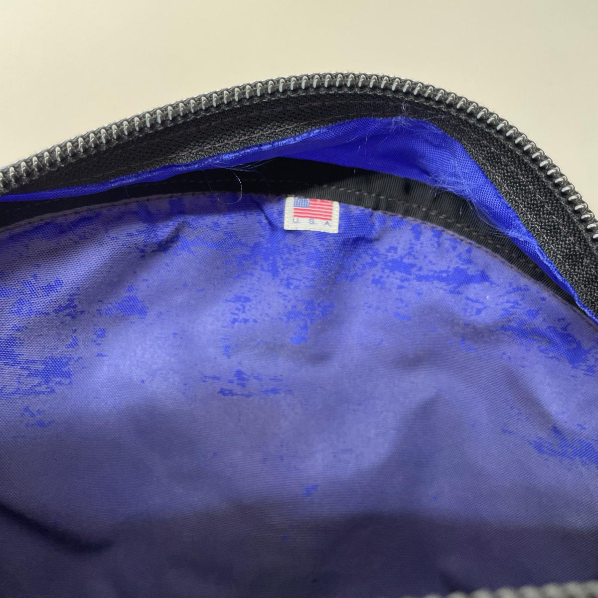 ボディバッグ 90s 旧タグ USA製 ブルー パープル