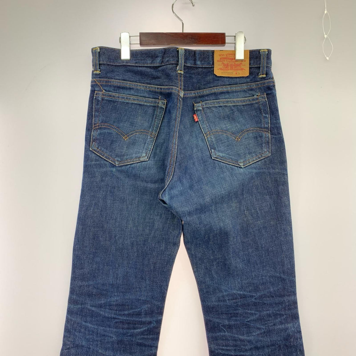デニムパンツ Levi's バレンシア ボタン裏555 99年 USA製 517-0217