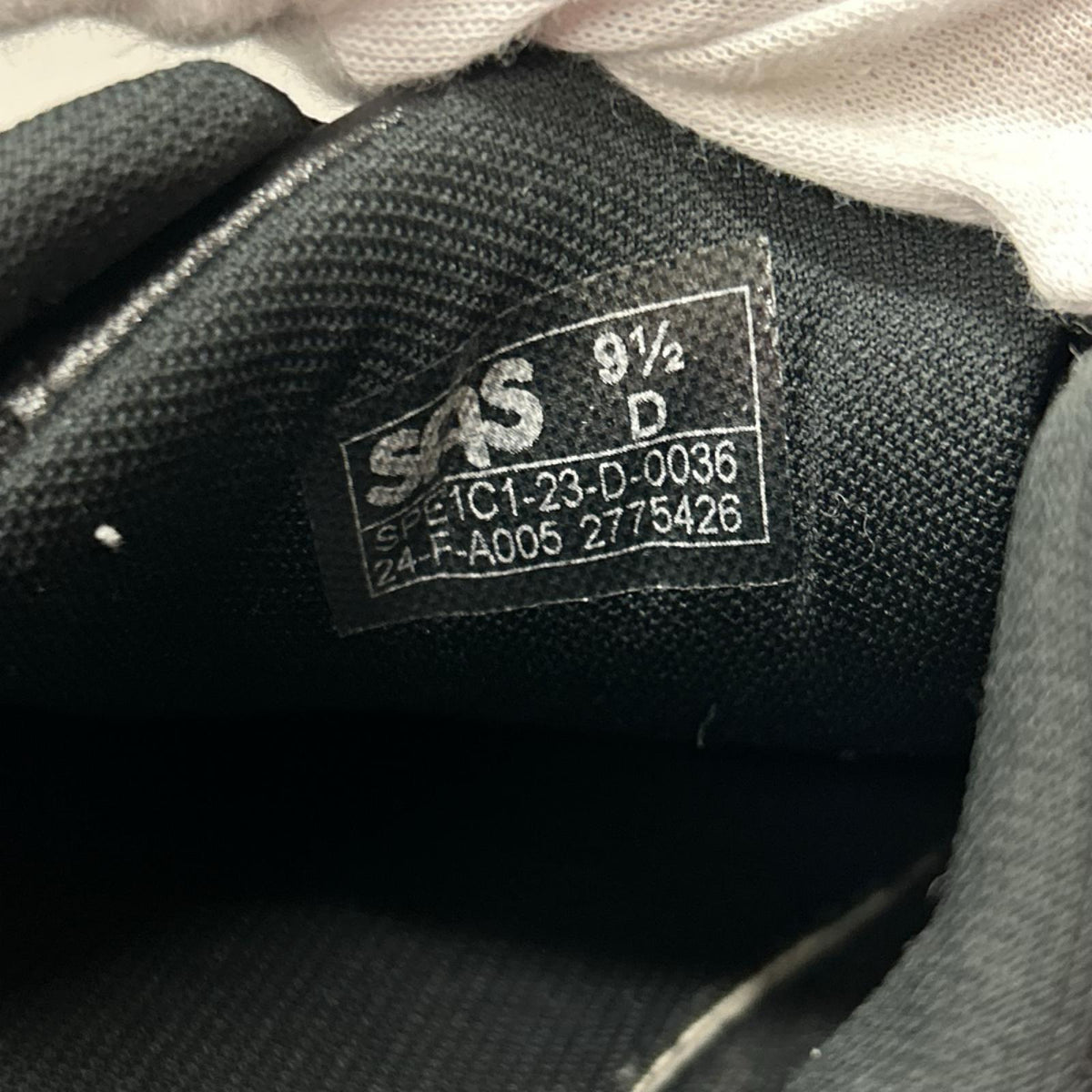 スニーカー 米軍 SAS Mission 1 Stability 27.5cm ブラック