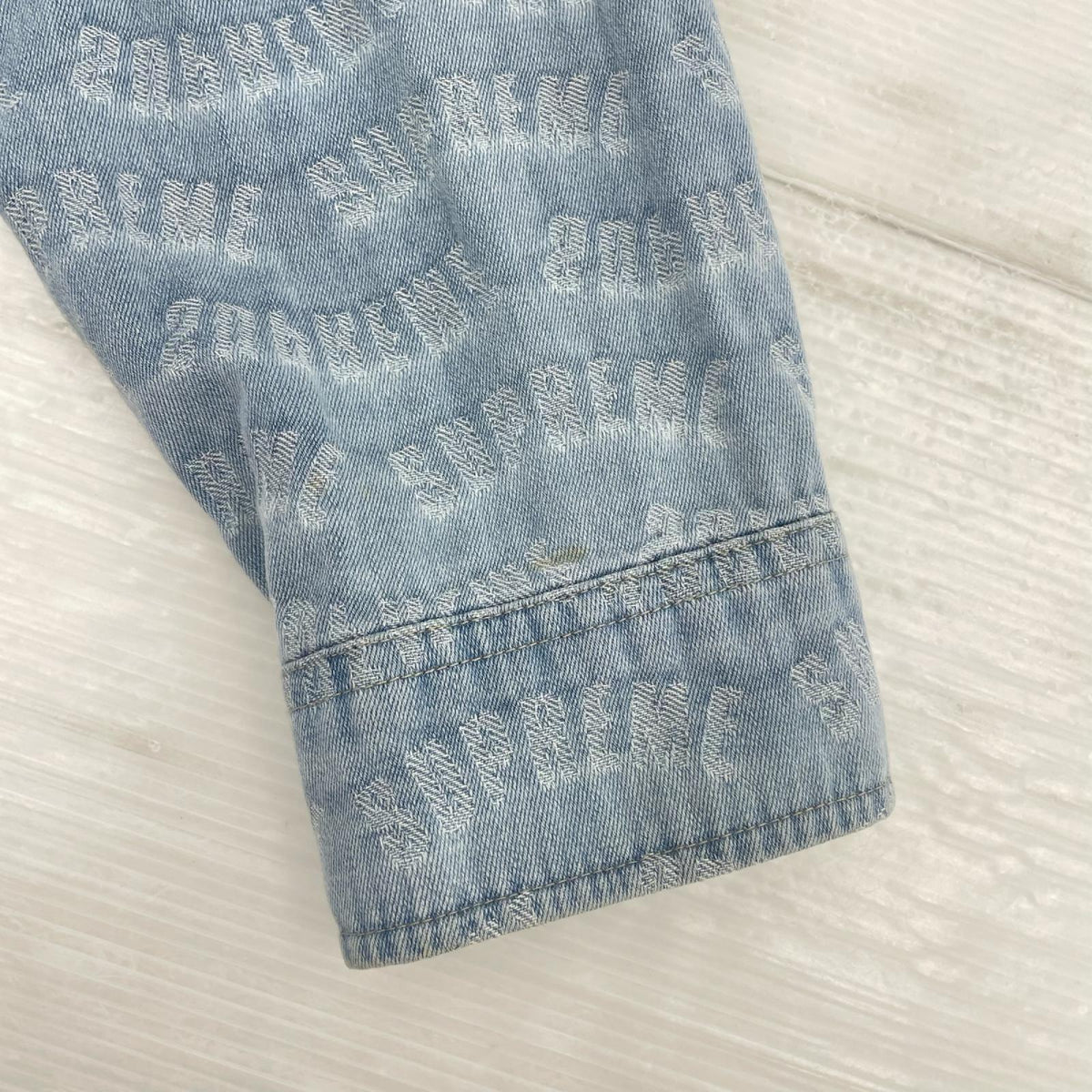 長袖シャツ Warp Jacquard デニムシャツ