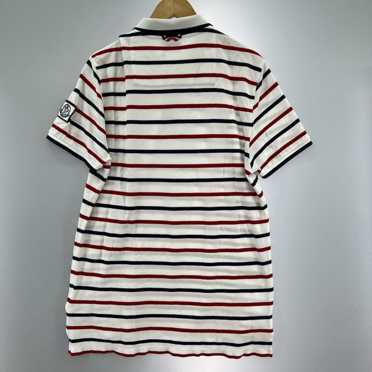 ポロシャツ GAMME BLEU ボーダーポロシャツ (L) L