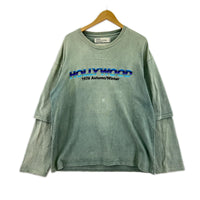 長袖Tシャツ 20AW/Layered T-shirt/F/グリーン/20AW C-4
