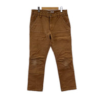 パンツ SLIM FIT ダブルニーペインターパンツ 茶 34 ブラウン