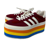 ×adidas Gazelle Red Velvet 25.5cm 25.5cm (US7 1/2 UK7 EU41)