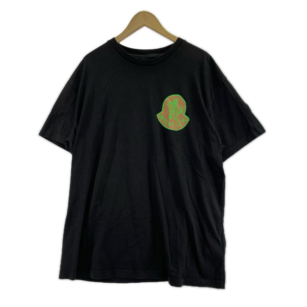 半袖Tシャツ MAGLIA T-SHIRTS 胸ロゴ BLK ブラック