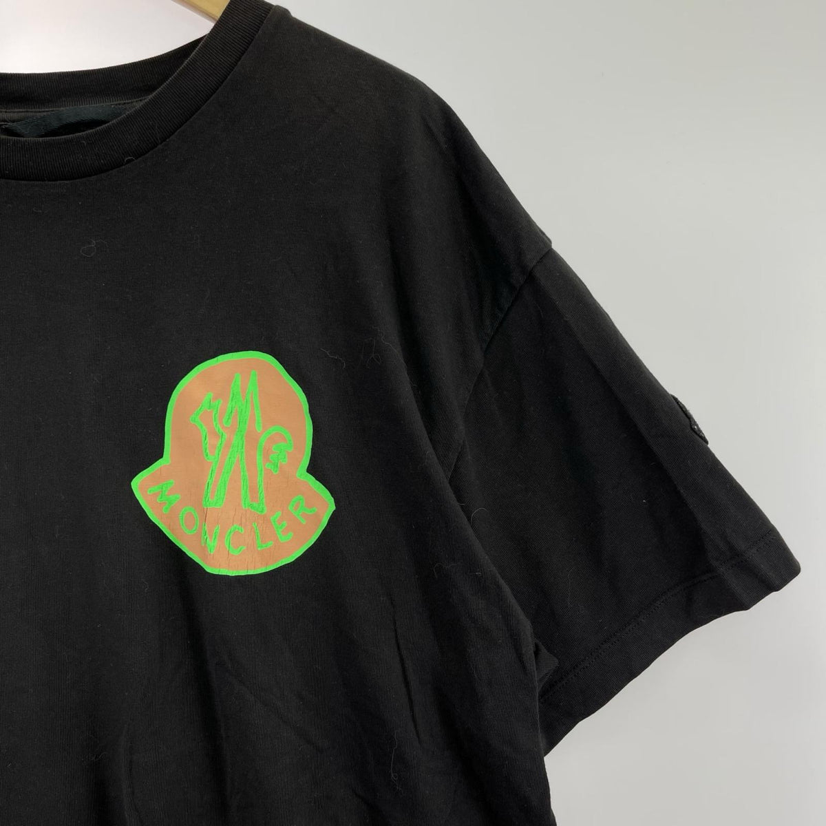 半袖Tシャツ MAGLIA T-SHIRTS 胸ロゴ BLK ブラック