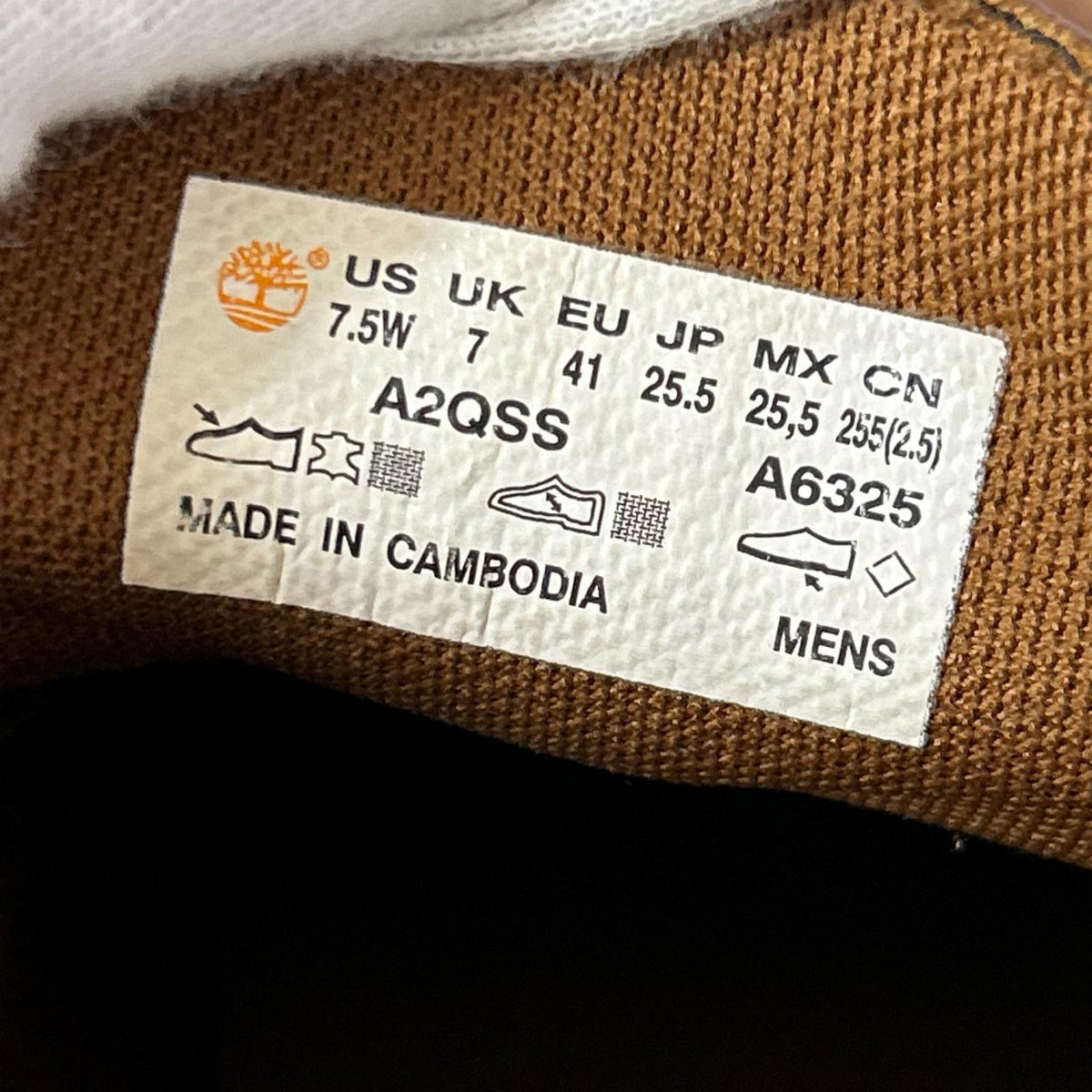 ブーツ Timberland BASIC CHUKKA WP A2QSS 茶 (25.5) 25.5cm (US7 1/2 UK7 EU41) ブラウン