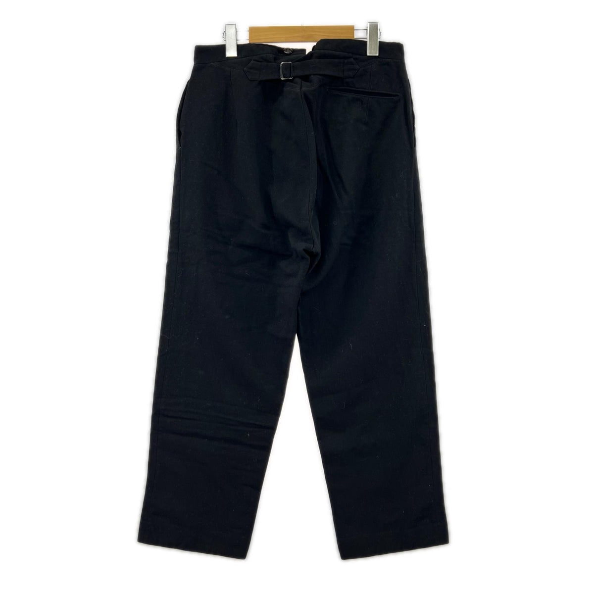 パンツ 50s~ EURO VINTAGE cinch back BLK W35 ブラック