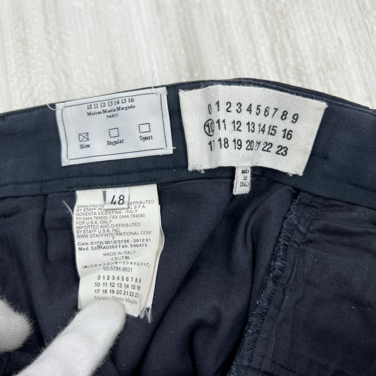 パンツ NVY 48 W34