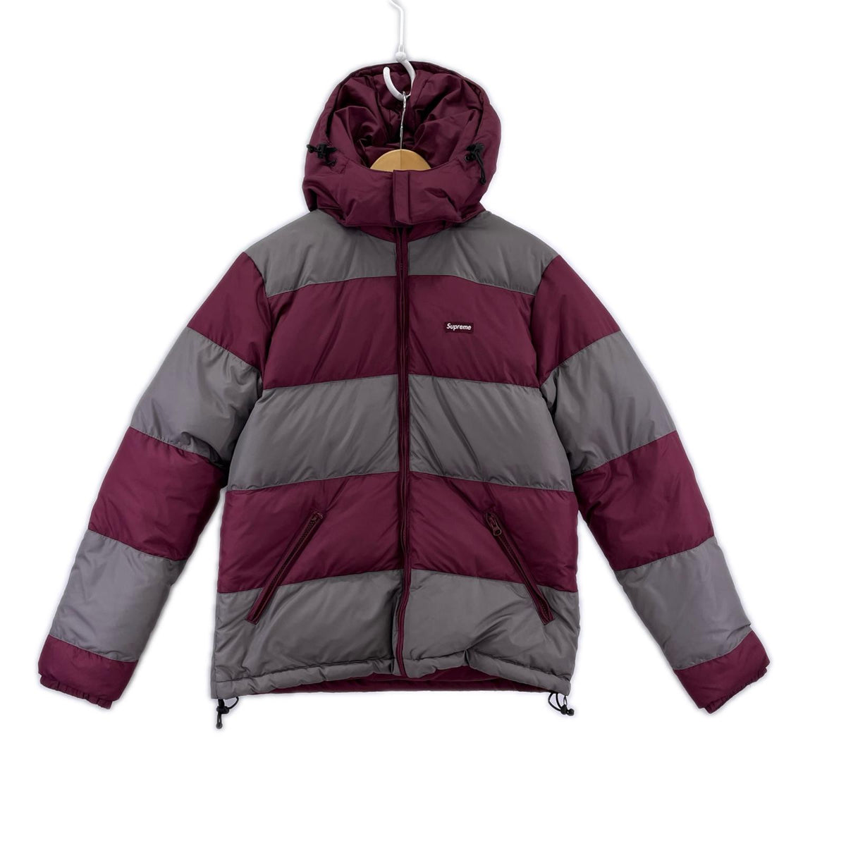 ダウンジャケット 12年 REVERSIBLE STRIPED DOWN (S) S